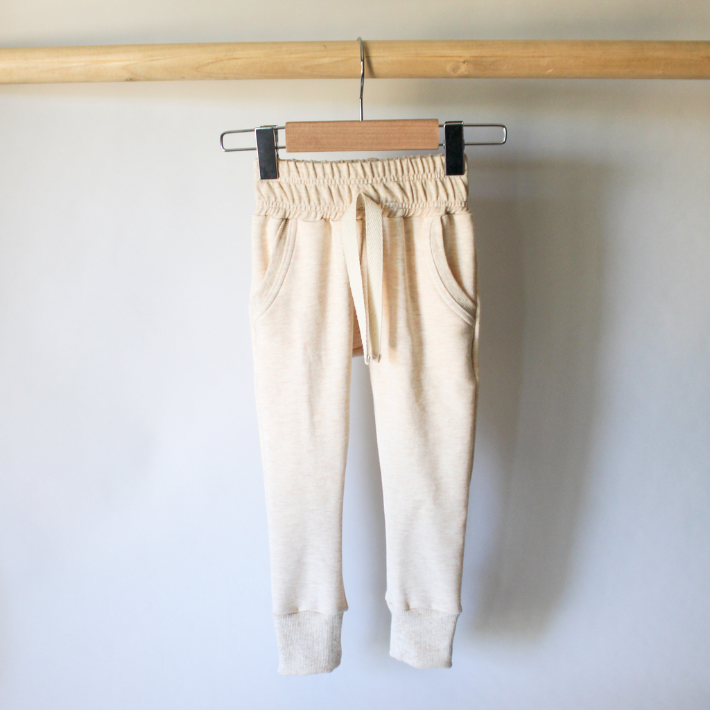Rosemary Joggers- Oatmeal Violet and Hawthorn
