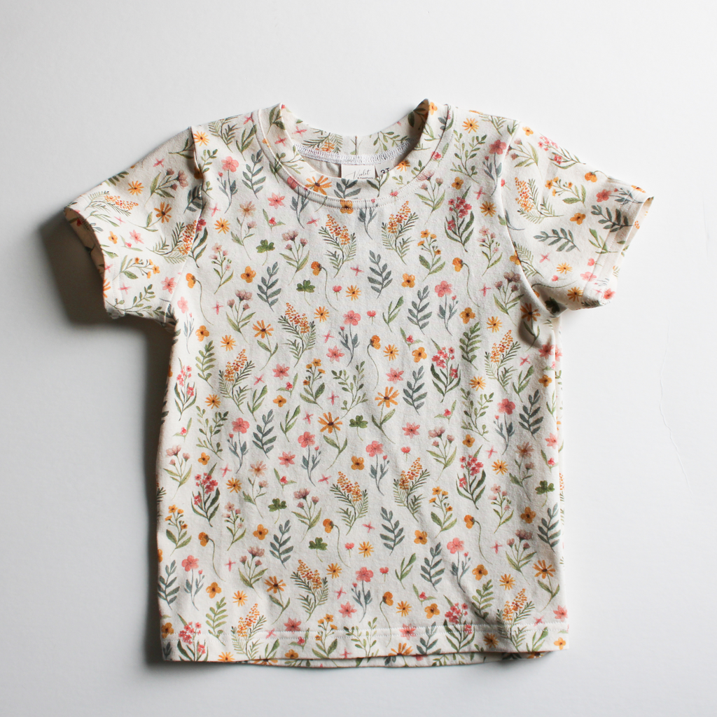 Classic Tee - Wildflower Violet and Hawthorn